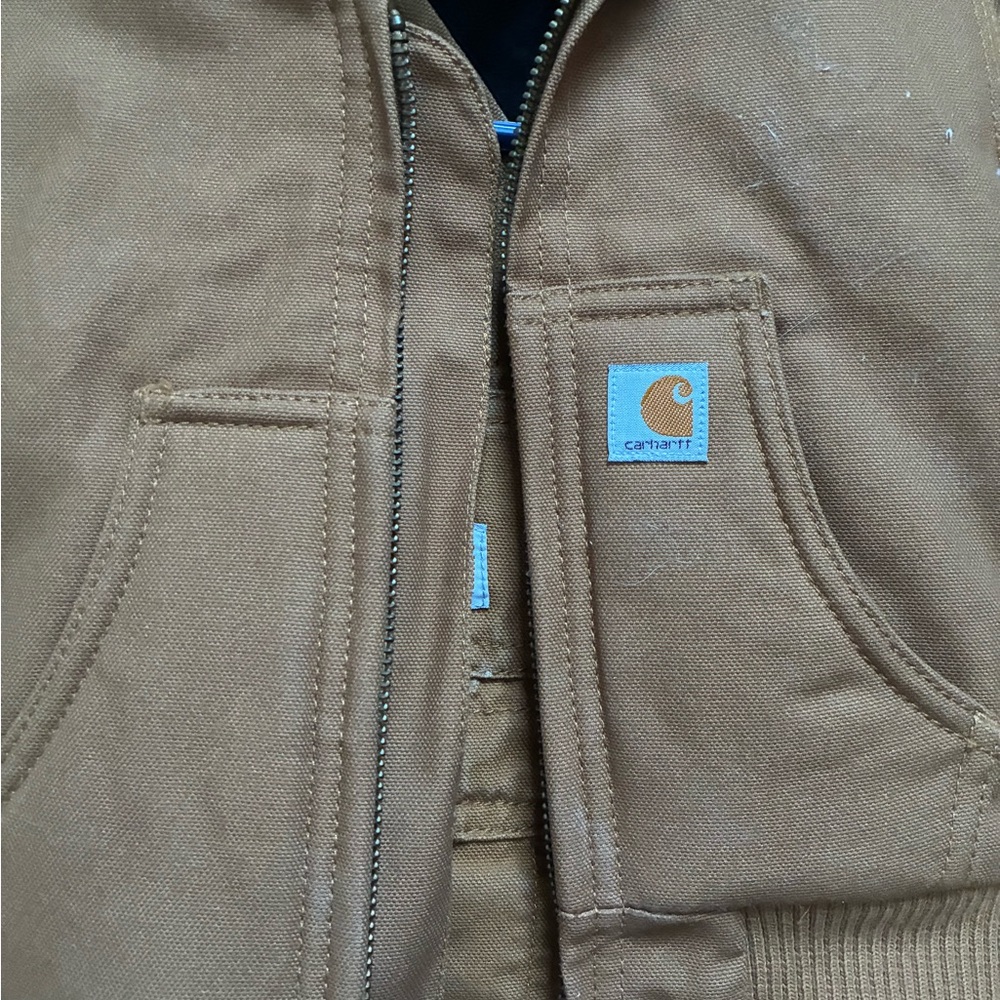 Carhartt Tan Kids Puffer Jacket - Picture 2 of 4